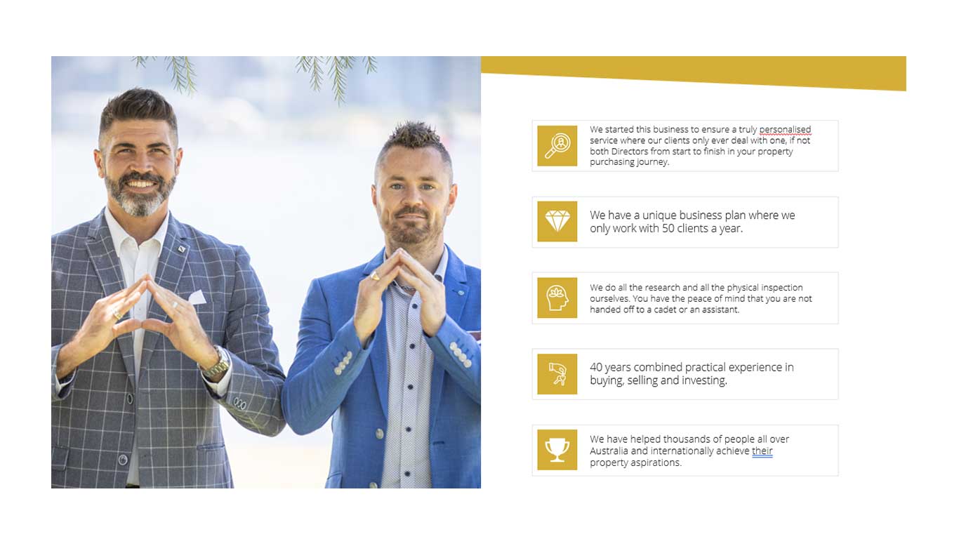 Our buyer's agency