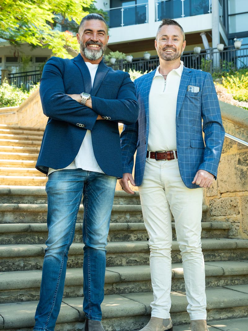 Simon Deering and Heath Bassett-Co-founders of YouandMe Melbourne Buyers Agency
