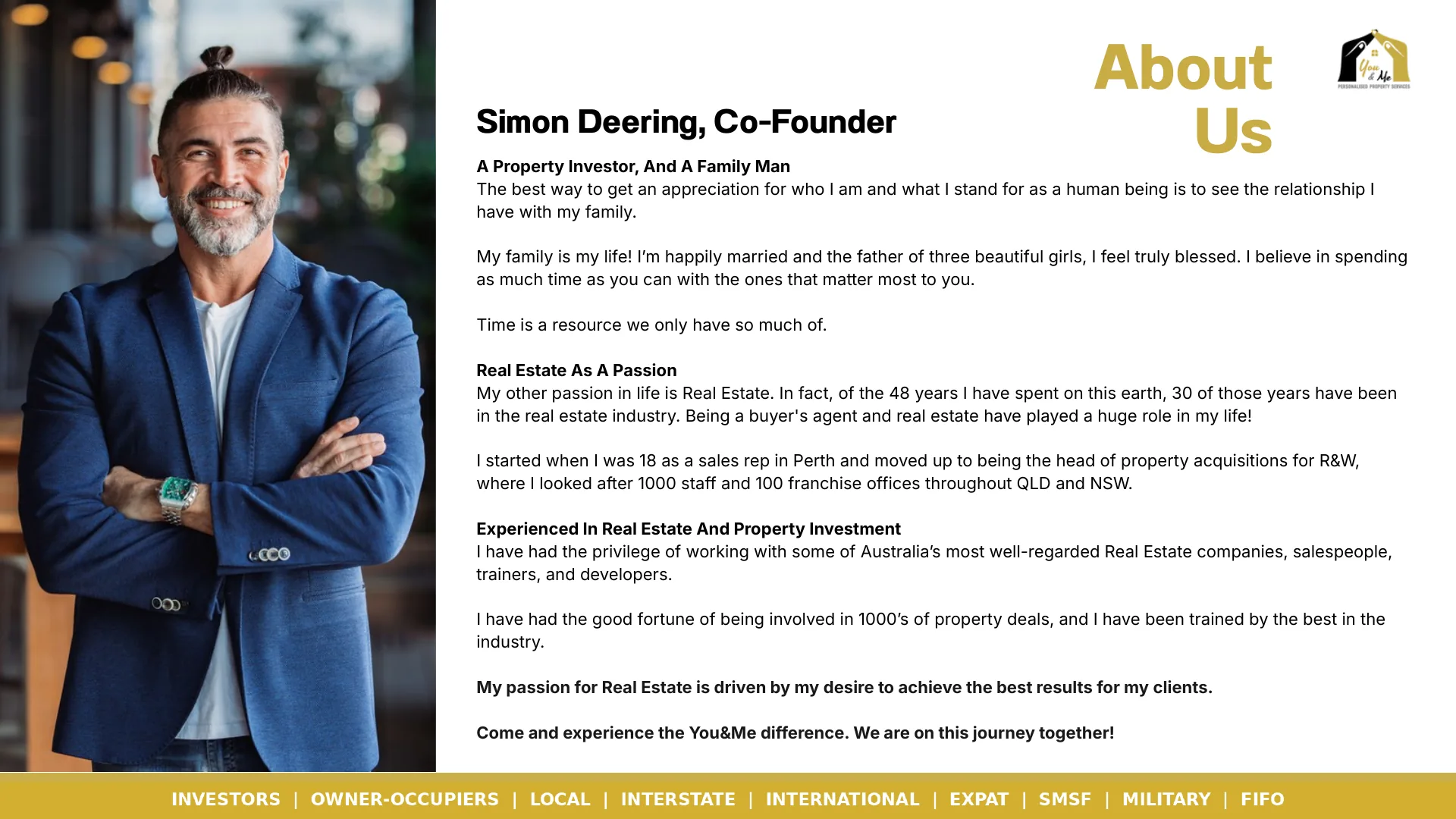 About Simon Deering, co-founder